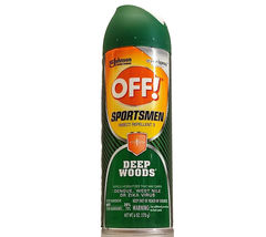 Off! Sportsman Insect Mosquito Repellent Spray Deep Woods Prevents Dengu... - $10.77