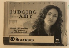 Judging Amy Vintage Tv Guide Print Ad Amy Brennemen  TPA24 - £4.63 GBP