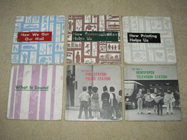 Lot of 6 Vintage 1960s Hardcover School Books from Benefic Press - Early Readers - £18.37 GBP