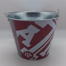 Collegiate Ice Beer Buckets 5qt Texas aTm 2 Sided Logo - £18.10 GBP