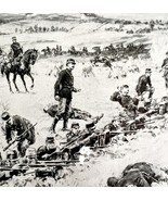 The Battle Of Tirlemont WW1 Print 1917 Belgian Soldiers Trenches SmDwC5 - €25,72 EUR