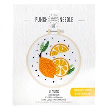 Needle Creations Lemons 6 Inch Punch Needle Kit - £6.24 GBP