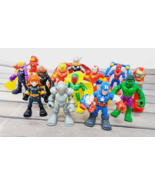 Playskool Marvel Super Hero Squad Avengers Lot (13) Iron Man Hulk Hawkey... - $19.83