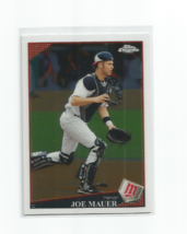 Joe Mauer (Minnesota Twins) 2009 Topps Chrome Card #94 - £3.95 GBP