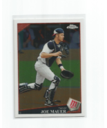 JOE MAUER (Minnesota Twins) 2009 TOPPS CHROME CARD #94 - £3.98 GBP