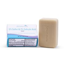 5% Sulfur and 2% Salicylic Acid Soap - DermaHarmony 4 oz (1 Bar) - $7.81