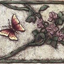 Concord Wallcoverings Wallpaper Border Vintage Vine Floral Pattern Flowers - £30.25 GBP