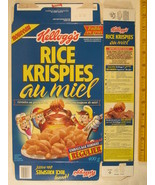 MT KELLOGS Cereal Box 1997 Honey Rice Krispies 400g FRENCH London [G7E14e] - $12.76