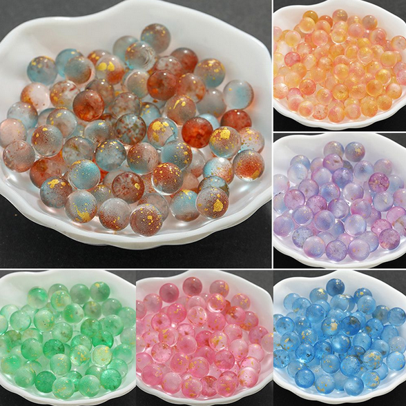 10pcs 12mm Colorful Glass Marbles Kids - $7.49
