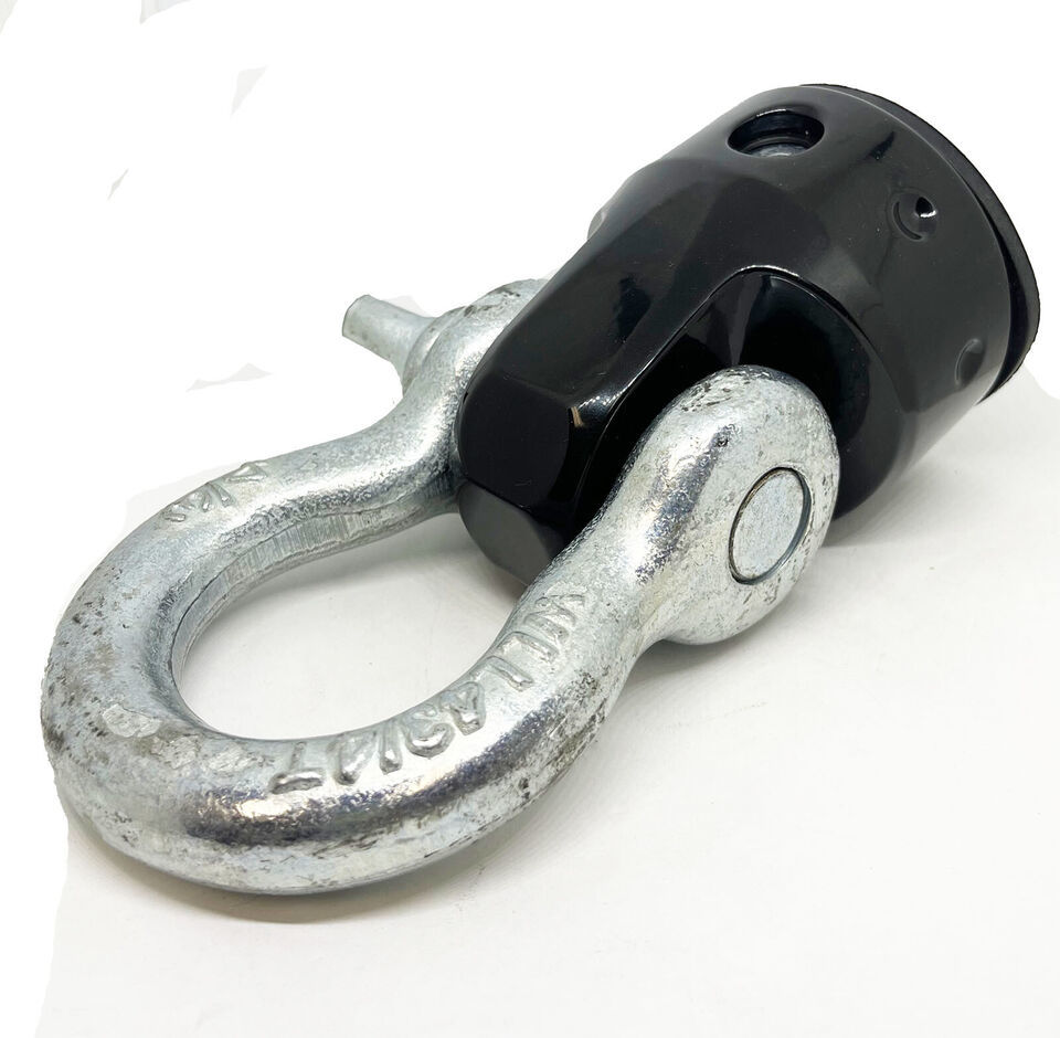 Aluminum Winch Shackle Mount 20,000lbs w/ 3/4 Ton  D-Ring  for ATV UTV S... - $37.39