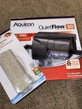 Aqueon QuietFlow LED PRO Aquarium Power Filter - £39.14 GBP
