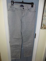 Talbots Signature Striped Jeans Size 4 Women&#39;s NWOT - £20.70 GBP