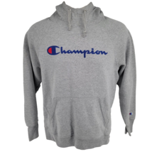 Champion Gray Hoodie Women&#39;s Size L Drawstring Pullover - £12.42 GBP