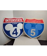 Disney World Disneyland Interstate Signs Florida I 4 California I 5 Pre-... - £38.93 GBP