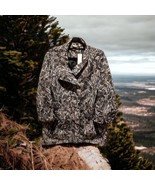Soft Surroundings Women&#39;s 1X Black Brwn White Python Viper Jacket  Rainc... - $106.96 CAD