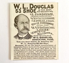 W. L. Douglas Shoes 1894 Advertisement Victorian Footwear Massachusetts ... - $19.99