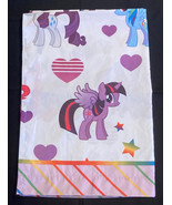 My Little Pony twin flat sheet 2014 Twilight Sparkle Pinkie Pie Rainbow ... - $264.54 MXN