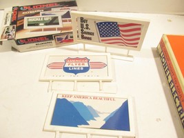 MPC LIONEL - 12707- SET OF 3 BILLBOARDS - 0/027- INCOMPLETE - B12 - $3.56