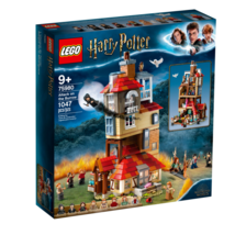 LEGO Harry Potter Attack on the Burrow Ron Weasley Dollhouse Building Set 75980 - £152.26 GBP