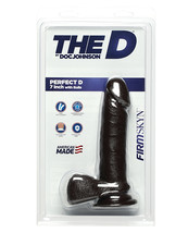 The D 7&quot; Perfect D w/Balls - Chocolate - $48.99