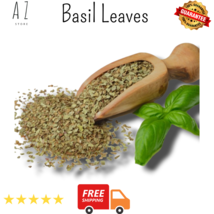 Organic Basil Dried Leaves Ocimum Basilicum ورق الريحان - £13.22 GBP+