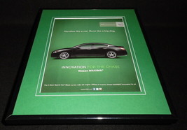 2012 Nissan Maxima 1x14 Framed ORIGINAL Vintage Advertisement  - £27.68 GBP