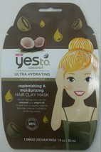 Yes To Coconut Ultra Hydrating Replenishing &amp; Moisturizing Hair Clay Mas... - $5.69