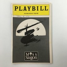 1991 Playbill The Broadway Theatre Kam Cheng in Miss Saigon A Musical - $14.20