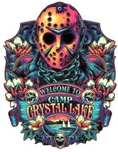 Camp Crystal Lake PNG Jason Voorhees T-shirt  Png Friday the 13th Png - £3.18 GBP
