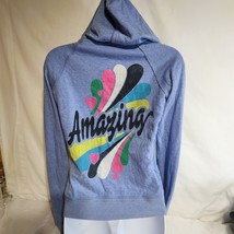 Victoria’s Secret Pink Light blue full zip hoodie Amazing size S/P - £11.55 GBP