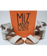 Miz Mooz Bradley Sz EU 37 W WIDE (US 6.5-7) Womens Leather Strappy Sanda... - $45.04