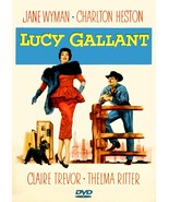 LUCY GALLANT ( RARE 1955 DVD ) * JANE WYMAN * CHARLTON HESTON - $18.99
