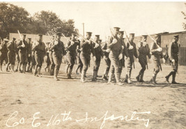 16th Infantry US Army Philippine American Mexican Border War Era RPPC Postcard - £26.86 GBP