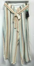 ana Linen Blend Cropped Pants Wide Leg Easy Fit Summer Multi Color NEW 22W - £18.24 GBP