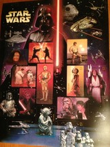 Star Wars USPS Stamps Anniv. Darth Vader Yoda Skywalker Obi MNH Sheet 2007 - £16.67 GBP