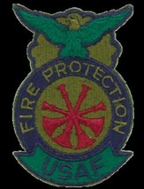 US Air Force Deputy Chief Fire Protection Patch - £5.60 GBP