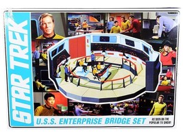 Skill 2 Model Kit U.S.S. Enterprise Command Bridge Set &quot;Star Trek&quot; (1966-1969) - £42.07 GBP