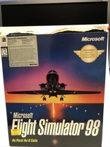 Microsoft Flight Simulator 98 World Of Flight PC - £7.64 GBP