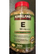 Kirkland Signature Vitamin E 180 mg (400 IU), 500 Softgels (Exp: 12/2026) - $21.78