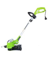 Electric String Trimmer Weed Wacker 15-Inch Corded Eater Grass Cutter Edger - £57.86 GBP