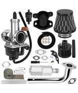 Carburetor Exhaust Muffler Stage 2 Kit For Predator 420cc 301cc GX390 GX... - $106.10