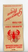 Diamond Matchbook Gloucester House Seafood Eldorado Advertising Vintage ... - $14.01