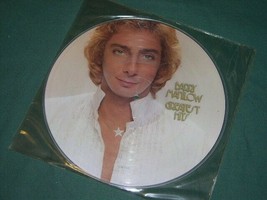 BARRY MANILOW PICTURE DISC RECORD ALBUM VINTAGE 1978 GREATEST HITS - $34.99
