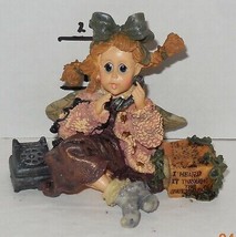 Boyds Bears Wee Folkstone Style #36003 GABRIELLE FAERIEJABBER The Phone ... - $25.22