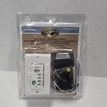 Hampton Bay Wall Mount Universal Remote  SKU 1000408143 White 9050H (OPE... - $390.12 MXN