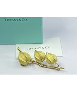 Tiffany &amp; Co. 18K Yellow Gold and Enamel Pin 33.3gm JR7875 - £2,271.80 GBP