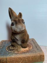 Vintage Fuzzy Flocked Bunny 7” - $15.00