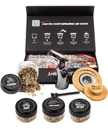 Complete American Oak Cocktail Smoking kit - Natural Wood Chips - 4 Flavors - $22.43