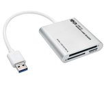 Tripp Lite USB 3.0 SuperSpeed Multi-Drive Memory Card Reader/Writer 5Gbp... - £16.58 GBP