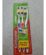 Colgate Classic Clean Soft Set of 3 Toothbrushes. New in Package! - $13.81